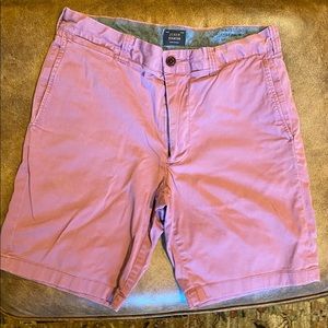 pinkish/red j.crew Stanton short